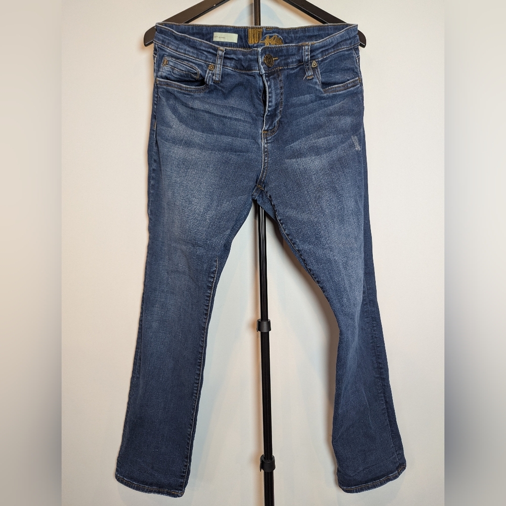 Kut Women's Size 12 Classic Katy Blue Straight Leg Women's Jeans
